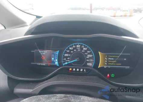 2014 Ford C-Max Energi Sel from USA, damaged, VIN 1FADP5CUXEL518914